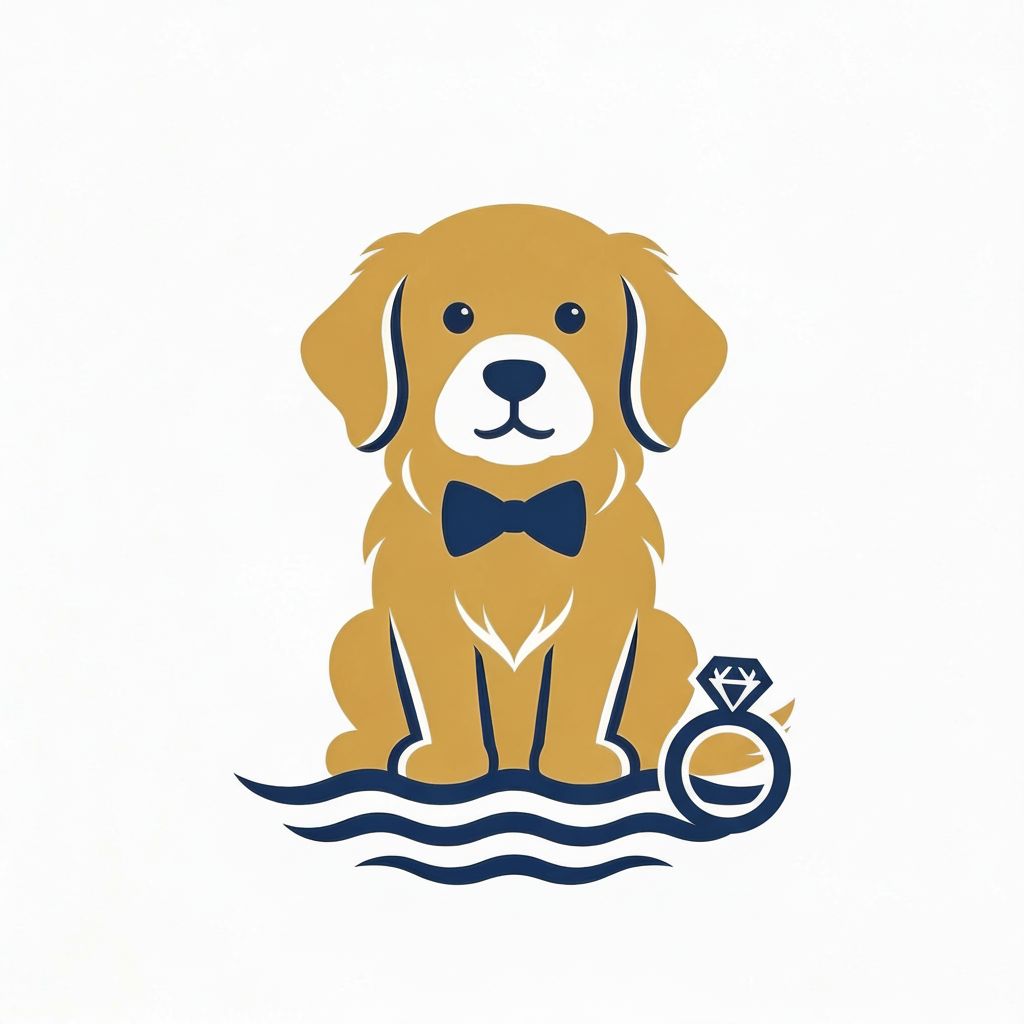 Coastal Wedding Paws